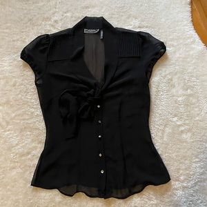 Small Sheer Guess top